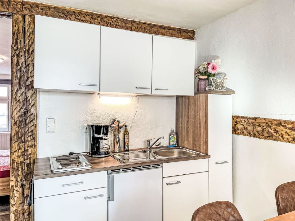 Wood, Interior Design, Furniture, Floor, Flooring, Apartment, Room, Sink, Cabinetry, Plumbing Fixture