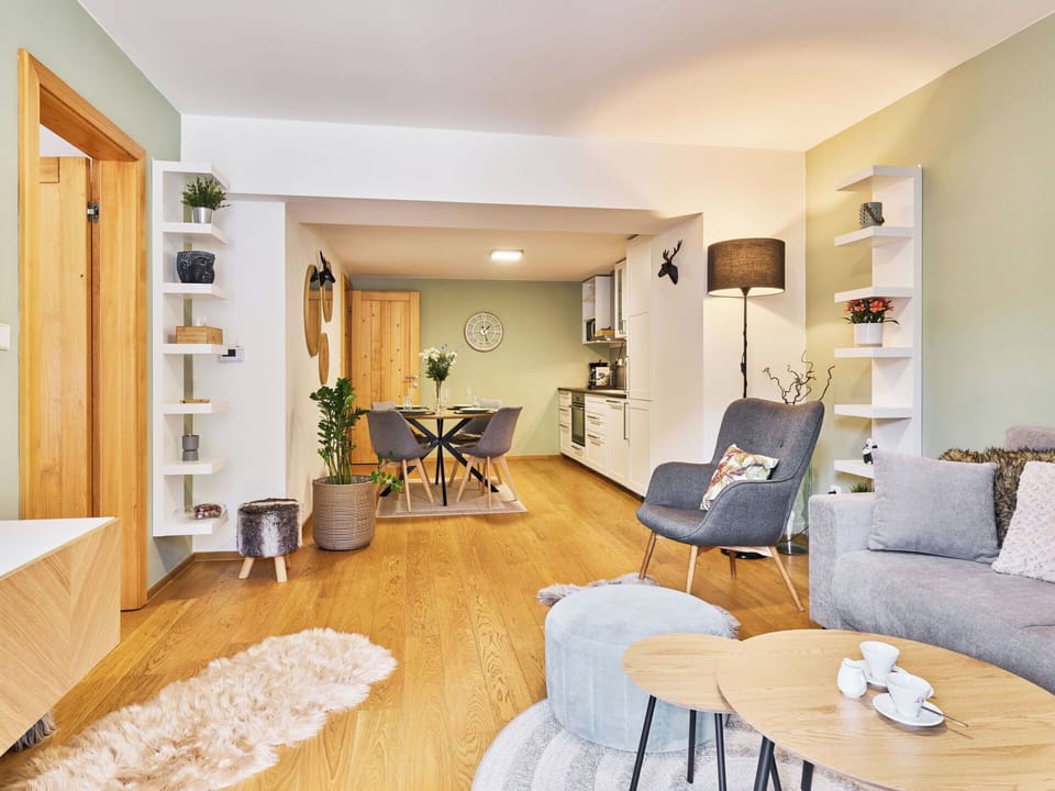 Furniture, Interior Design, Flooring, Floor, Wall, Room, Wood, Couch, Living Room, Ceiling