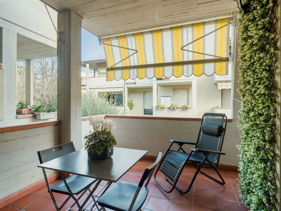 Furniture, Chair, Shade, Outdoor Furniture, Flowerpot, Houseplant, Outdoor Table, Balcony, Awning, Design