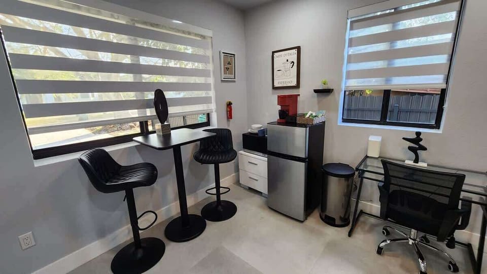 Thoughtfully designed, the space features everything you need to feel at home, including a comfortable sleeping area, practical workspace, and modern amenities that make your stay effortless.
