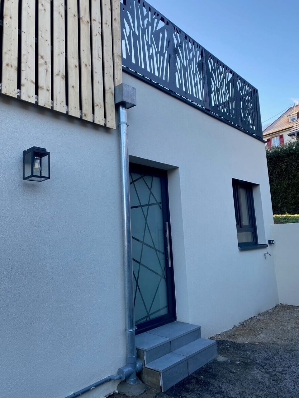 Exterior detail