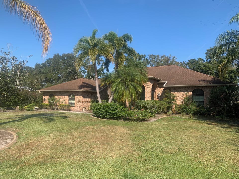 The home on a quiet culdesac.
