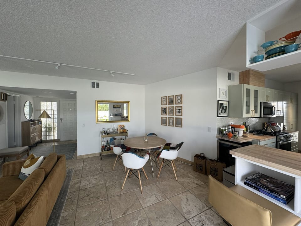 Dining and entry