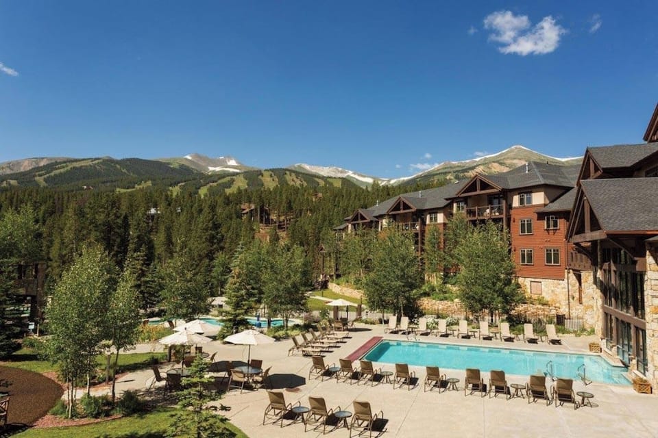 Grand timber Lodge Breckenridge pool