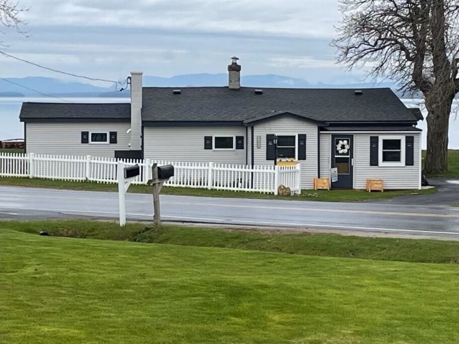 House from the road