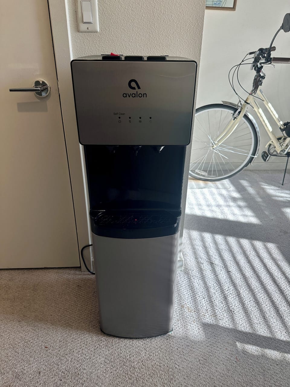 5 gallon water dispenser with 5 gallon bottle