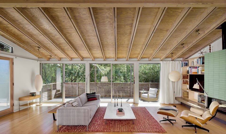 Open living room, dining area and kitchen, provide great flow & natural light.