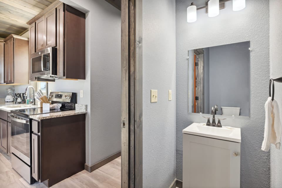 half bath on main floor