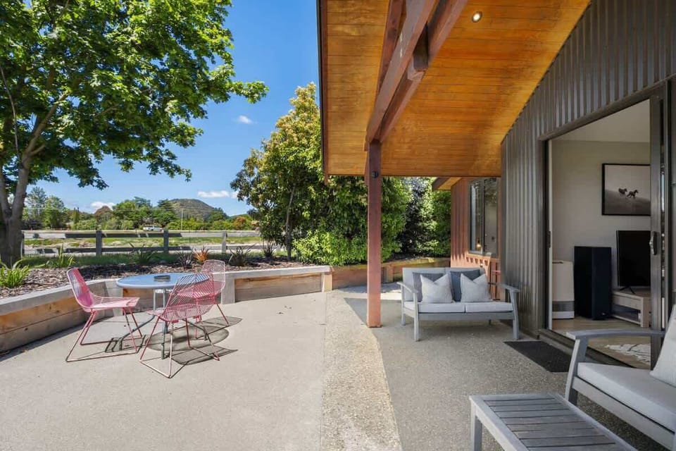 Patio with outdoor seating