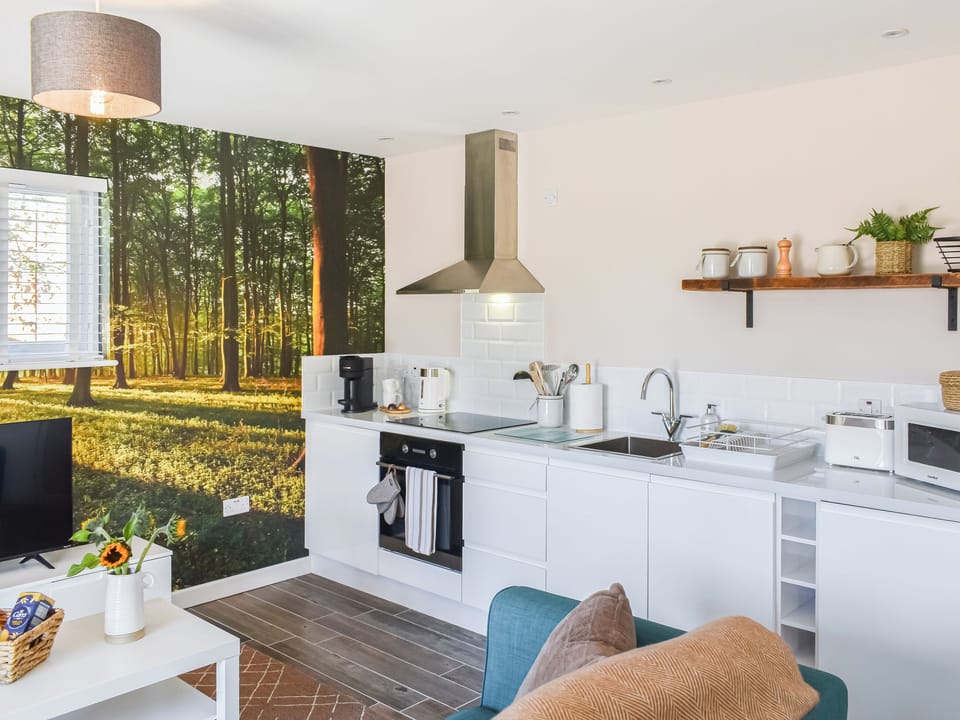 Open plan living space | Oak - Chapel Hill Retreats, Lydney, Forest of dean