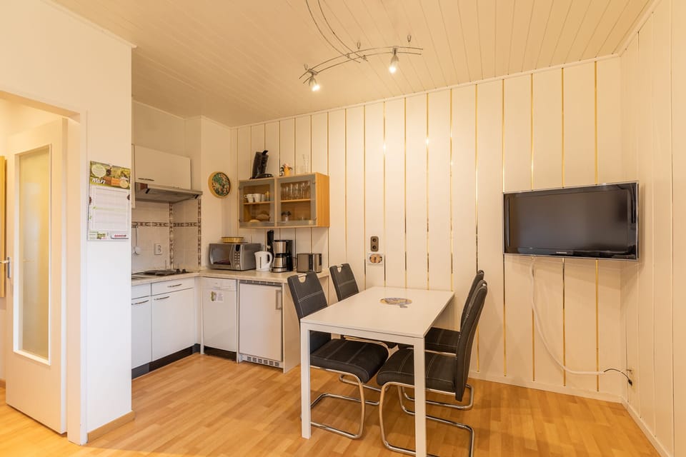 Kitchen and dining area