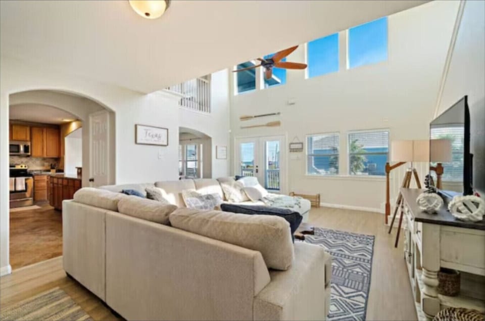 This is the main living room area of the home