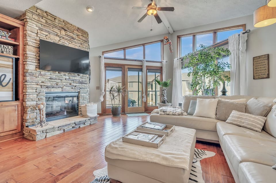 Living room with a view