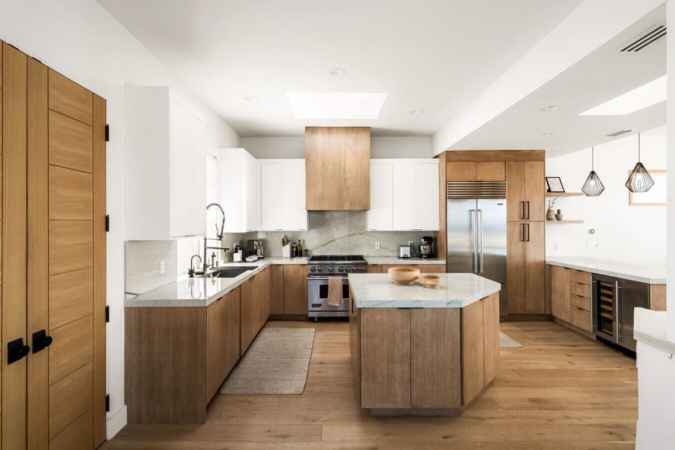 Bright and pristine culinary space with everything you need for a seamless stay.