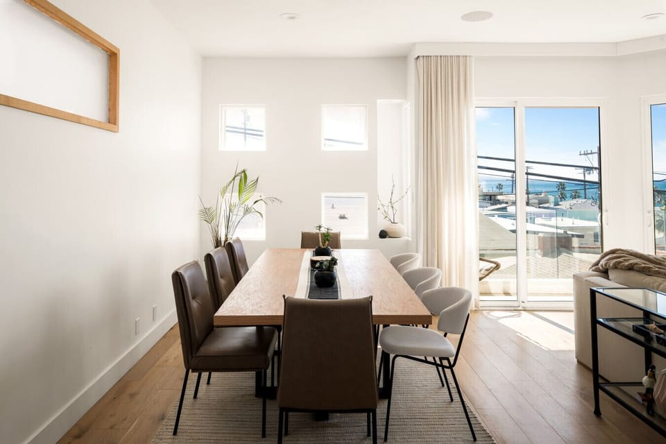 Elegant dining nook designed for comfort and conversation.