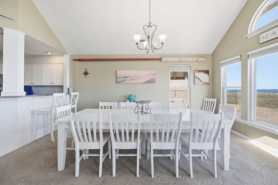 Top-Level Dining Room with Table (seats 12)