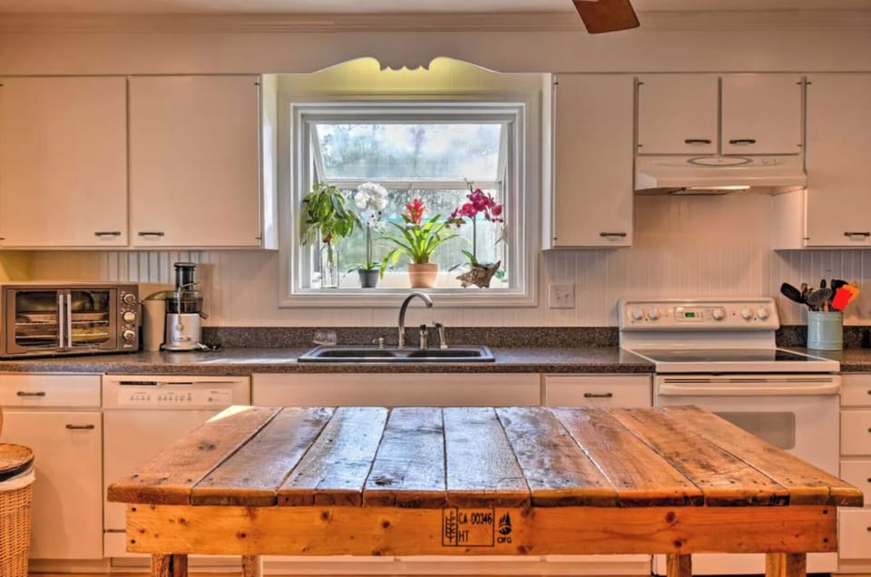 Fully Equipped Kitchen | Juicer | Toaster Oven