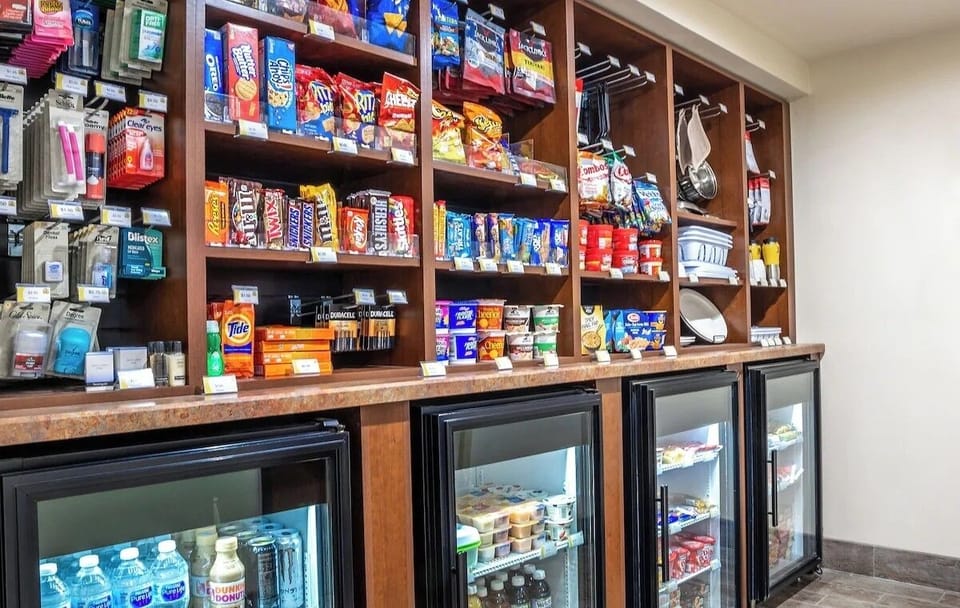 Grab late-night snacks and travel essentials in seconds.