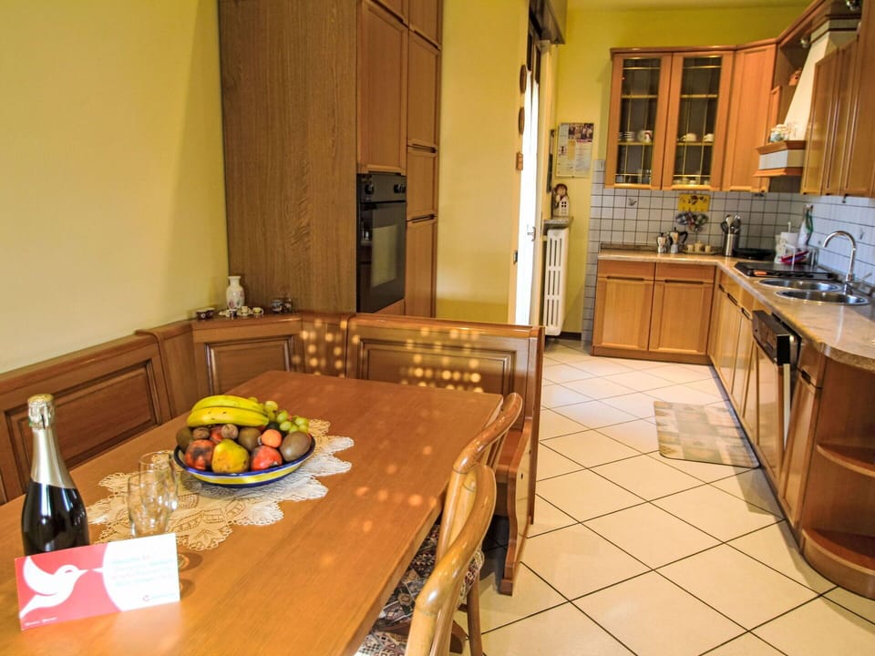 Kitchen, Furniture, Flooring, Countertop, Interior Design, Wood, Floor, Cabinetry, Major Appliance, Kitchen Appliance