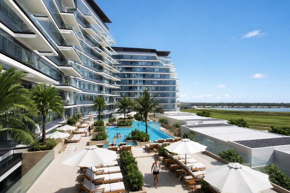 Yas Island Resort with Beach Access - Luxury Studio Apartment in Mayan, Yas Island, Abu Dhabi
