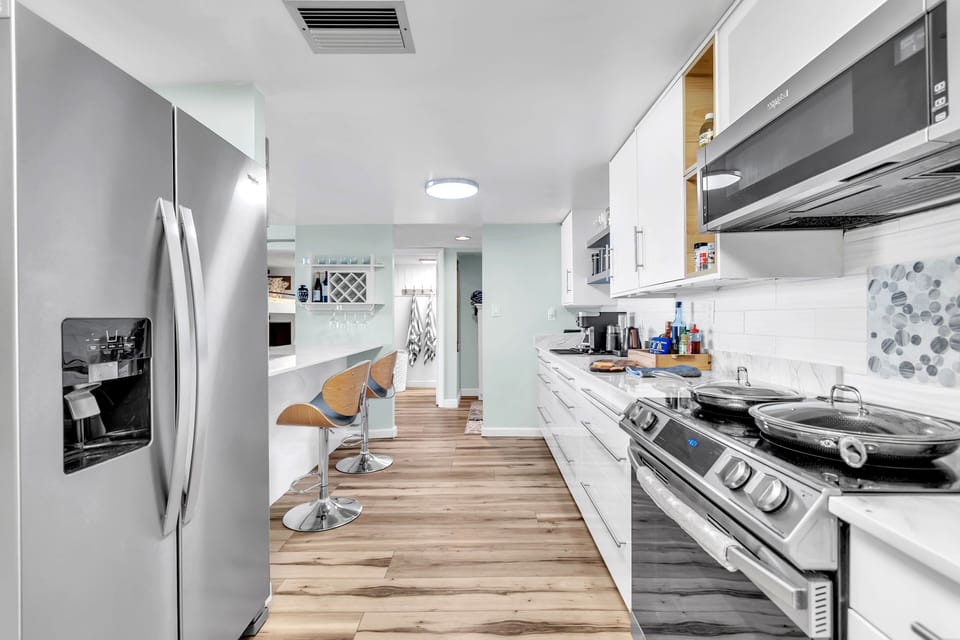 Beautiful Kitchen with Stainless Steel Appliance