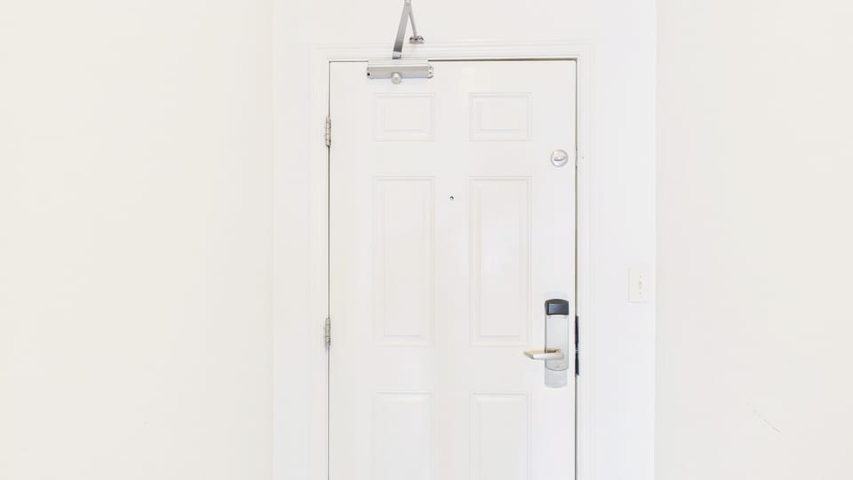 Private entry-way in and out of condo