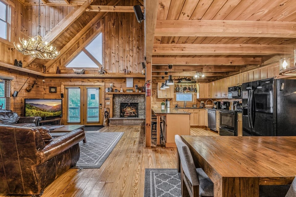 Indoors, Hardwood, Stained Wood, Floor, Flooring