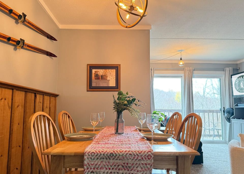Modern dining table for 4.
