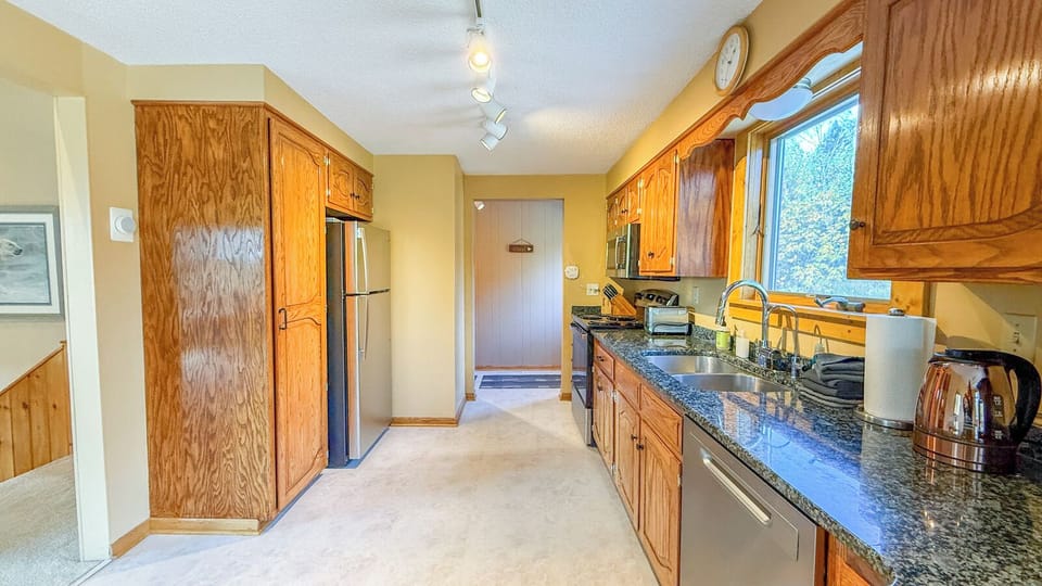 Galley-style kitchen