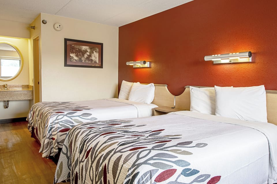 Settle in with crisp linens and a spacious, easy layout.
