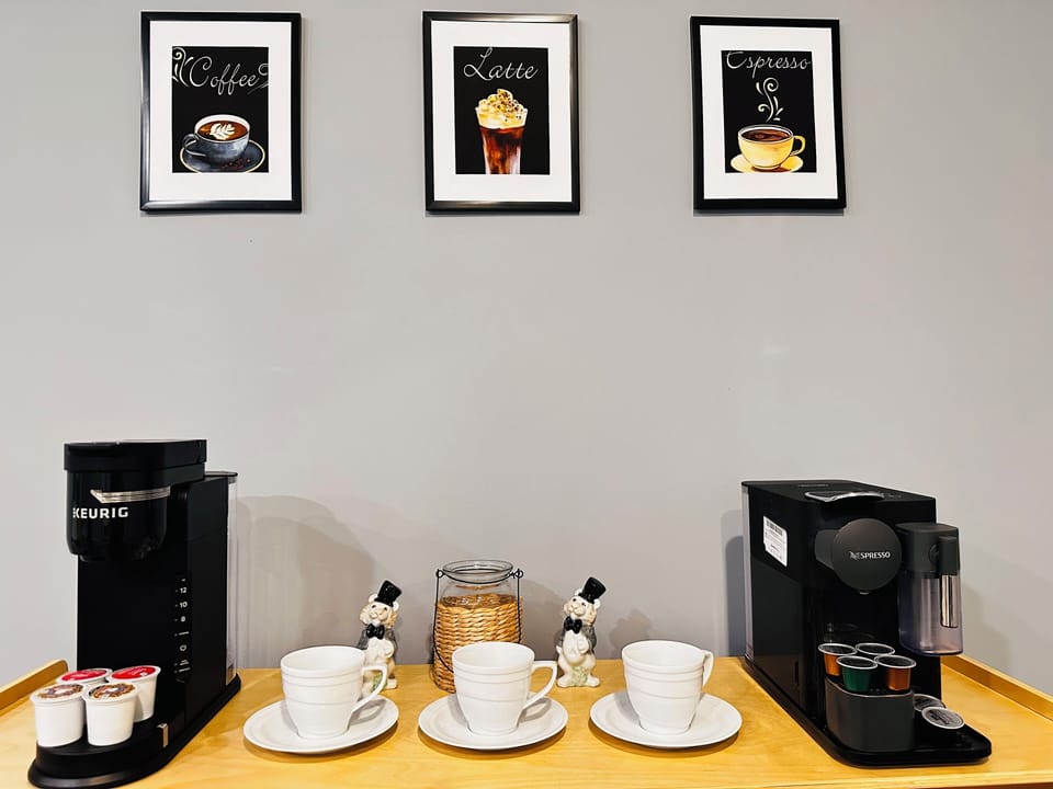 Coffee bar!
