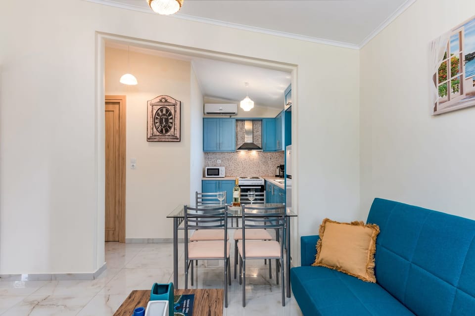 Open plan living area