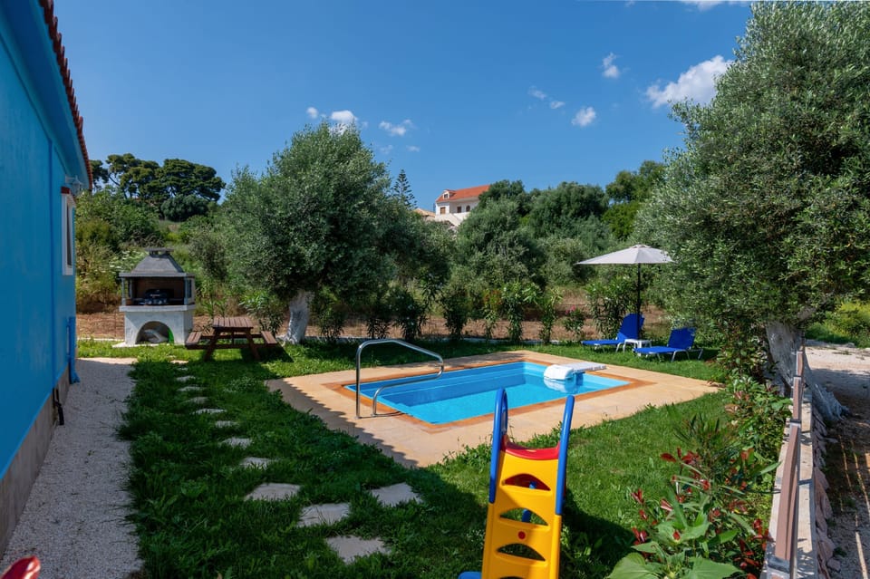 Pool and sun loungers