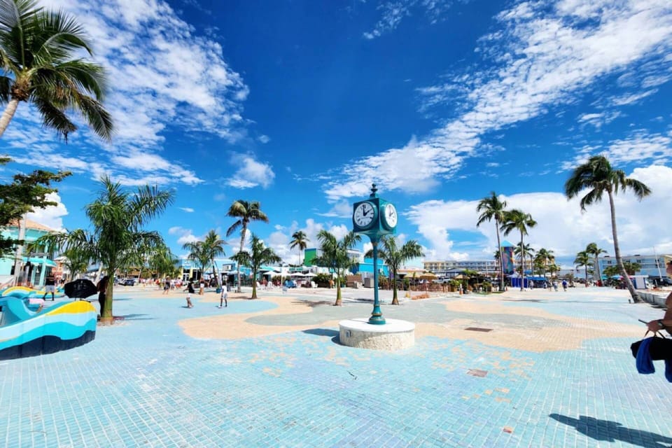 Times Square is a beacon of hope for the beach! The new clock, palm trees, Legacy Tower, pop up restaurants and events are a must-visits!