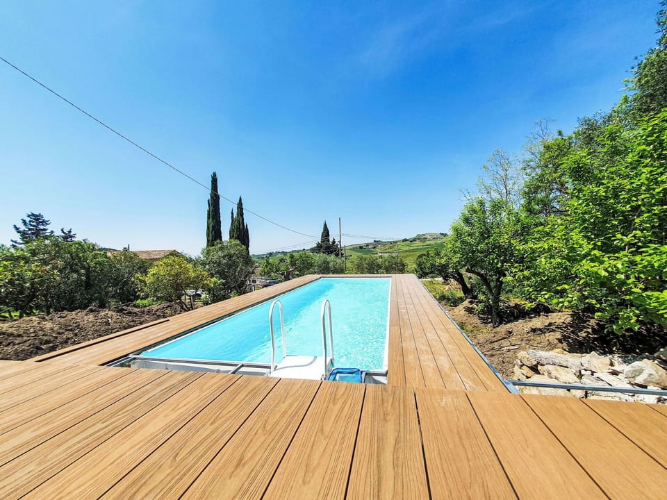 Wood, Wood Flooring, Swimming Pool, Plank, Hardwood, Deck, Eco Hotel, Boardwalk, Wood Stain, Shade