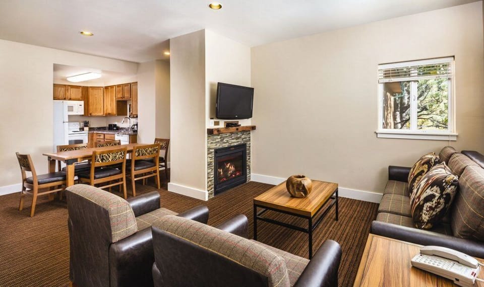 Living room - Picture from one of the many units located at the time share complex