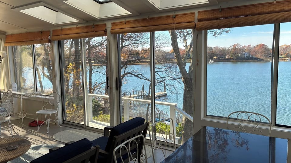View south from the porch