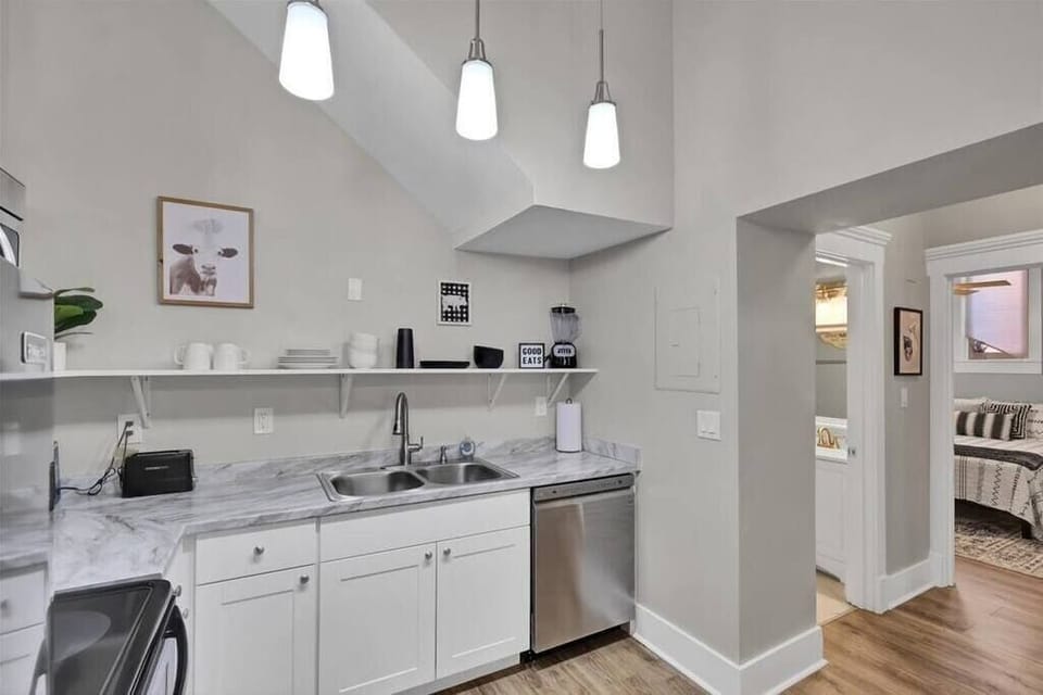 Fully equipped with modern appliances to make your stay comfortable.