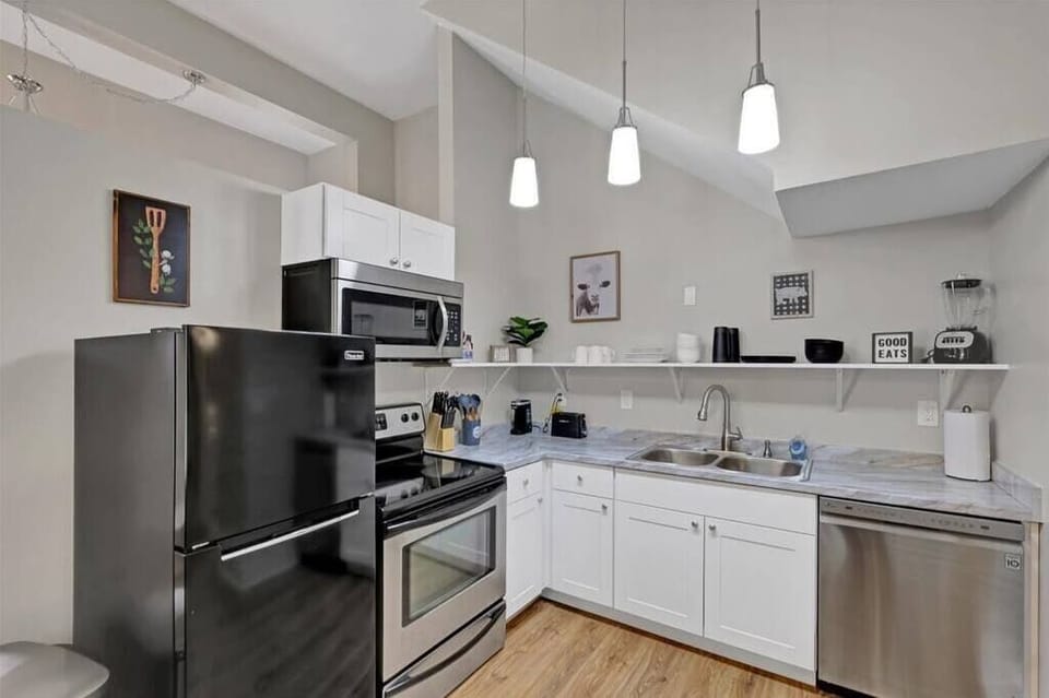 Fully equipped with modern appliances to make your stay comfortable.
