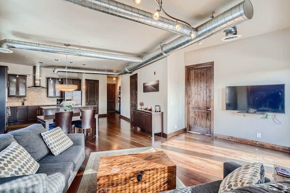Living Room: Welcome to our apartment!