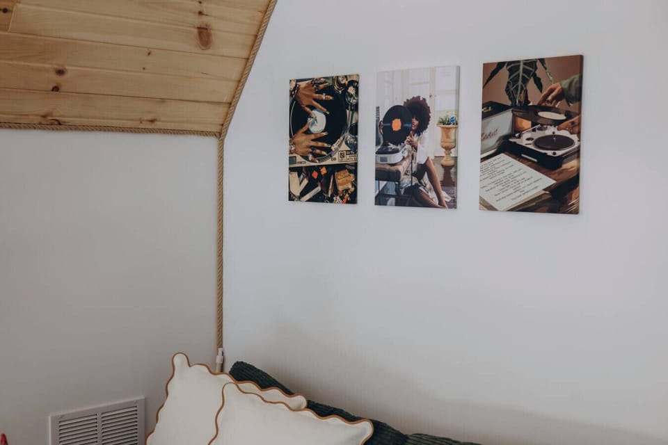 Carefully curated bedroom touches that enhance comfort and style.