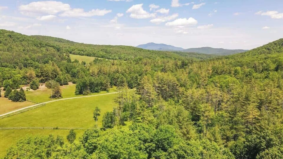 Hawks Mountain off in the distance.