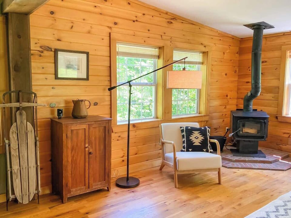 Our little reading nook.