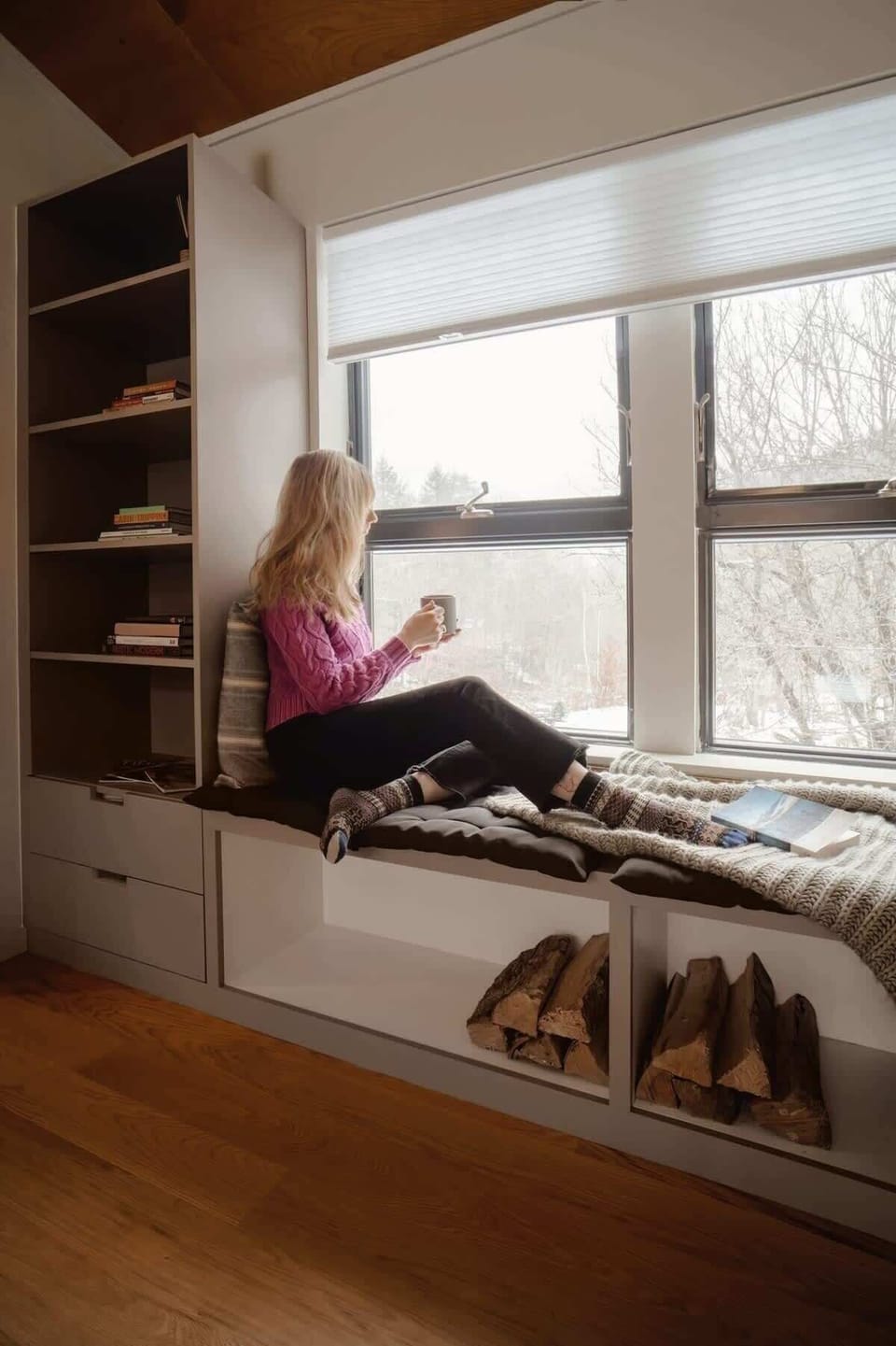 We spend hours staring out the windows :)