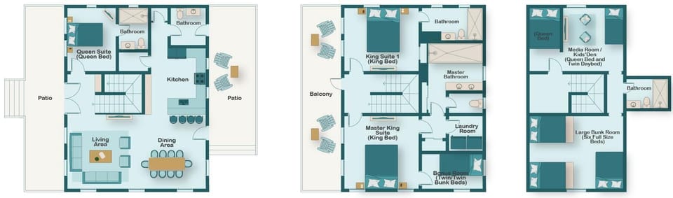Floor plan for Happy Go Lucky