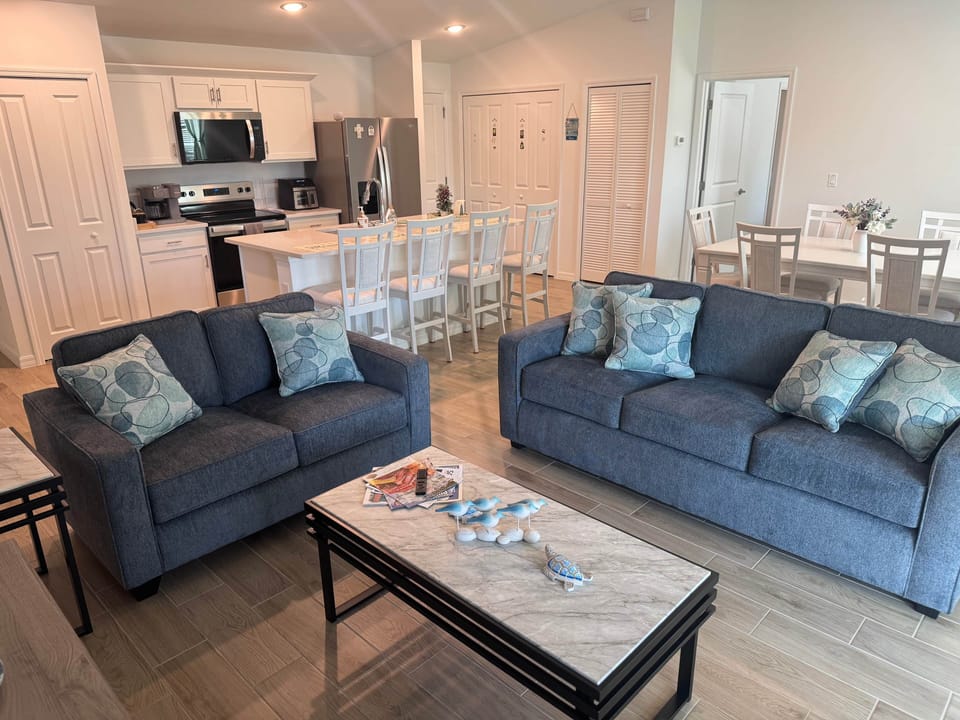 Living Room and Kitchen