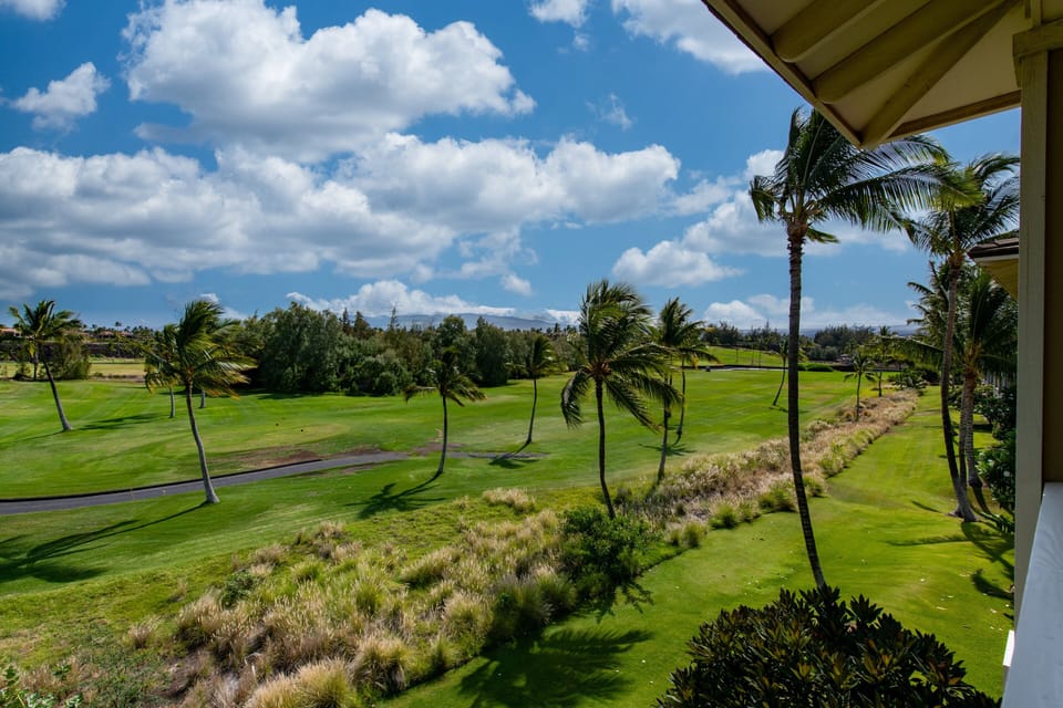 Located within Waikoloa Beach Resort, offering access to three 9-hole golf courses: Beach Course, Lakes Course, and Kings Course (open to the public)