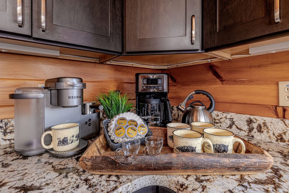 Drip and Keurig coffee machines
