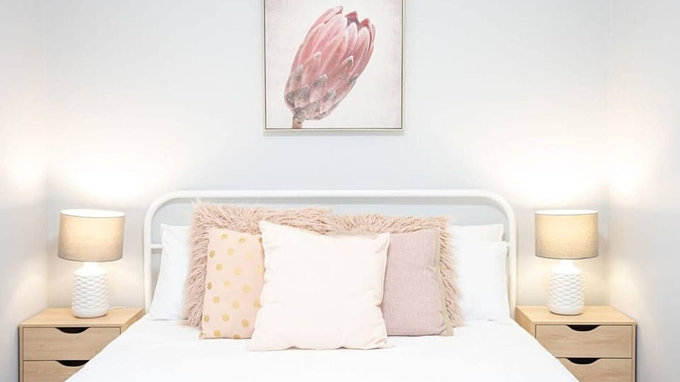 Nouveau Home | Bedroom 1 | Double bed | Linen provided