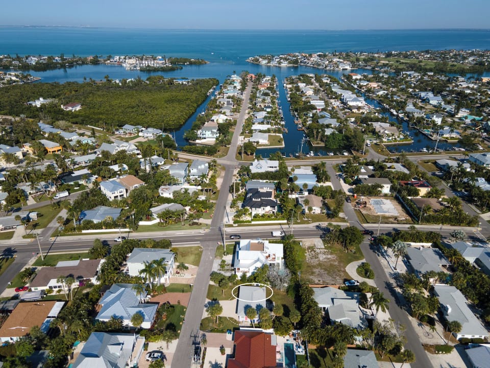 Bayside just minutes away as well